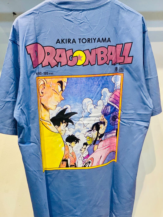 Dragon Ball Akira Toriyama Blue shade oversized tshirt